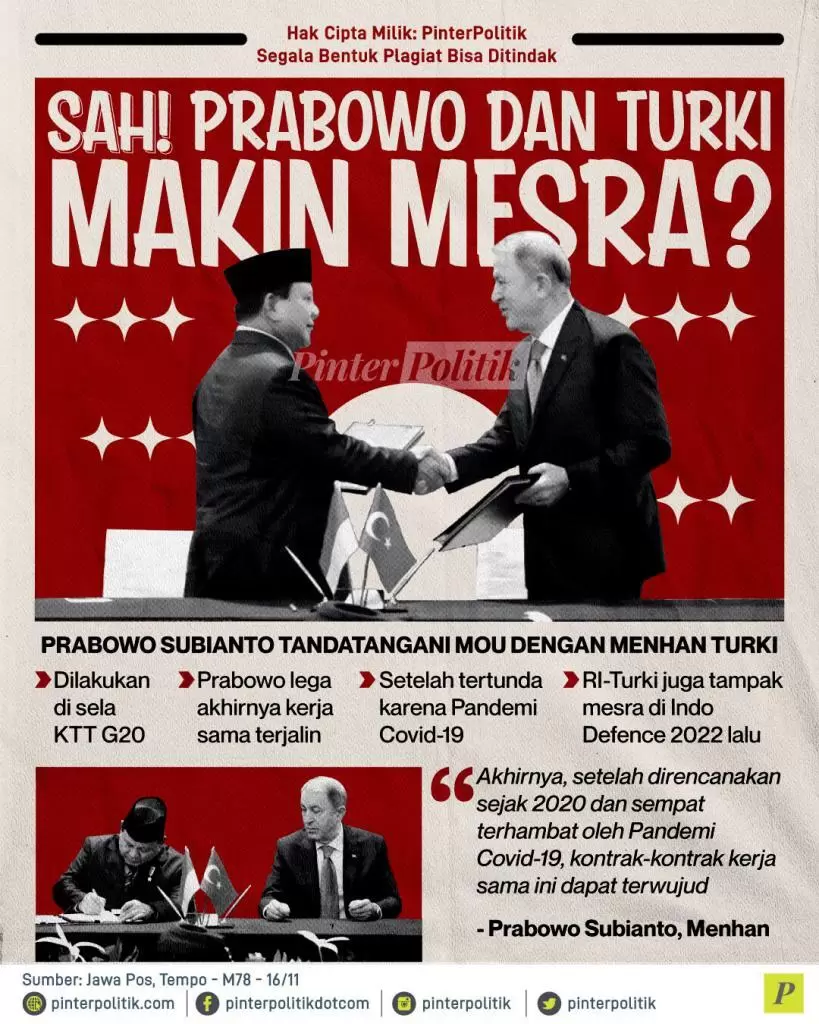 sah prabowo dan turki makin mesra ed.