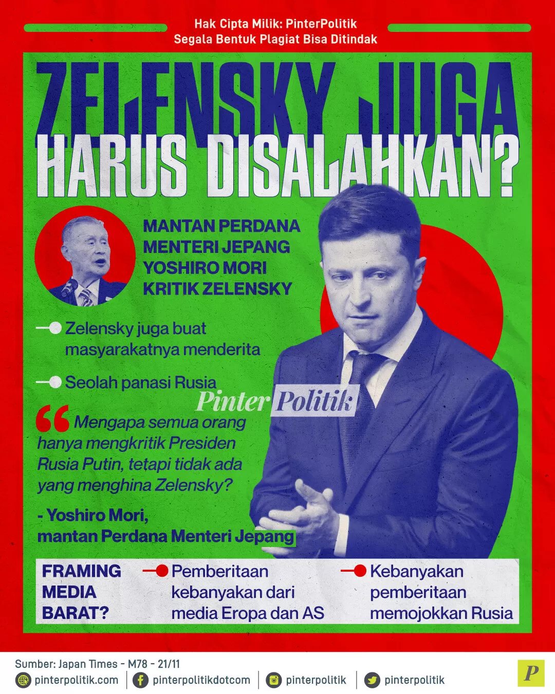 zelensky juga harus disalahkan ed.