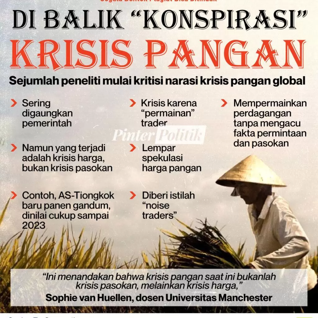 dibalik konspirasi krisis pangan