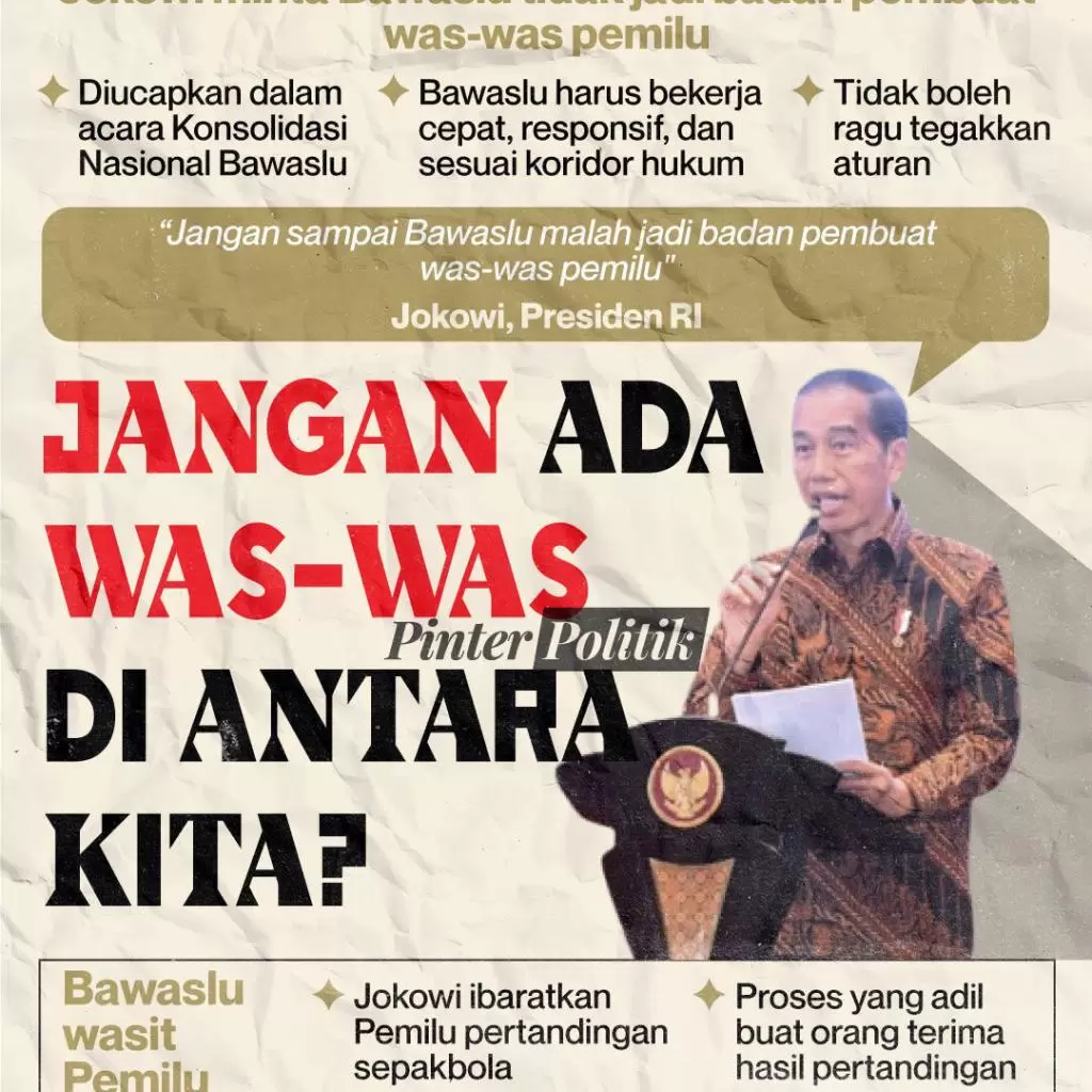 jangan ada was was diantara kita