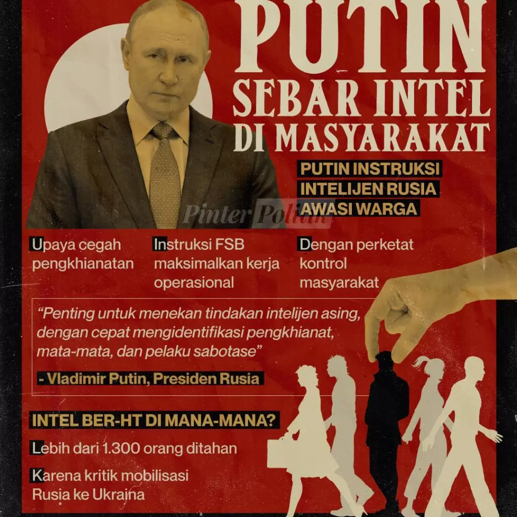 putin sebar intel di masyarakat ed.