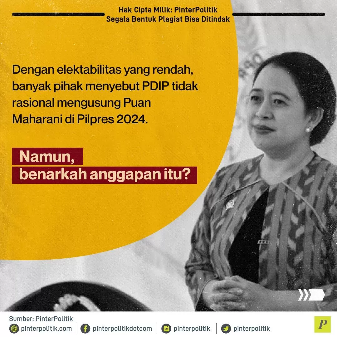 sangat rasional pdip usung puan 2