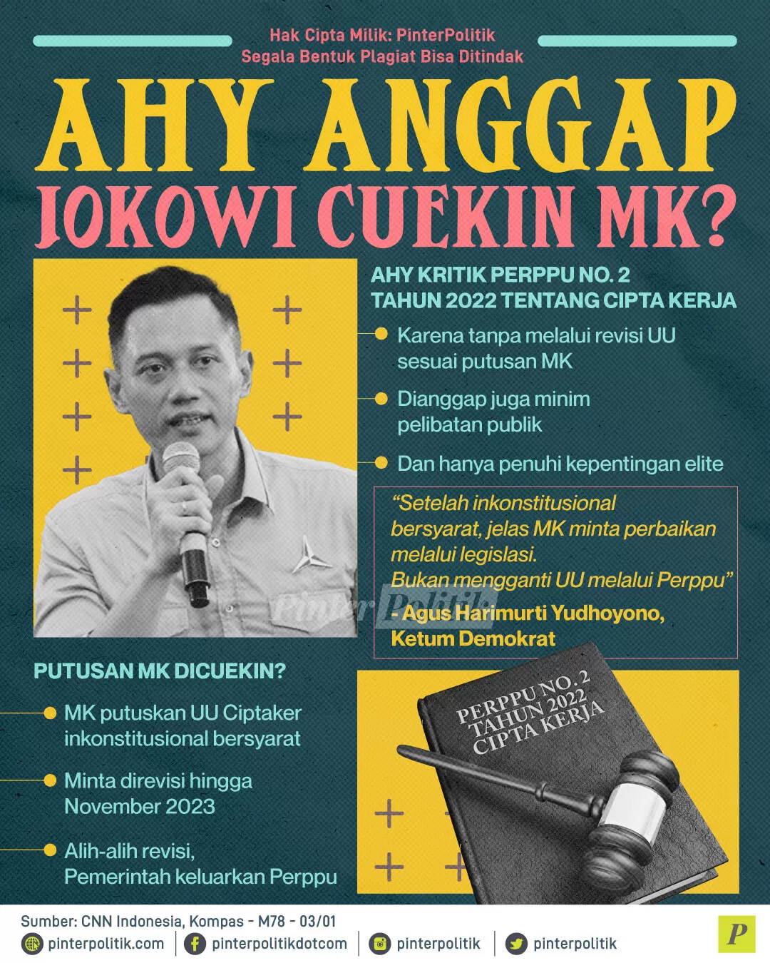 ahy anggap jokowi cuekin mk ed.