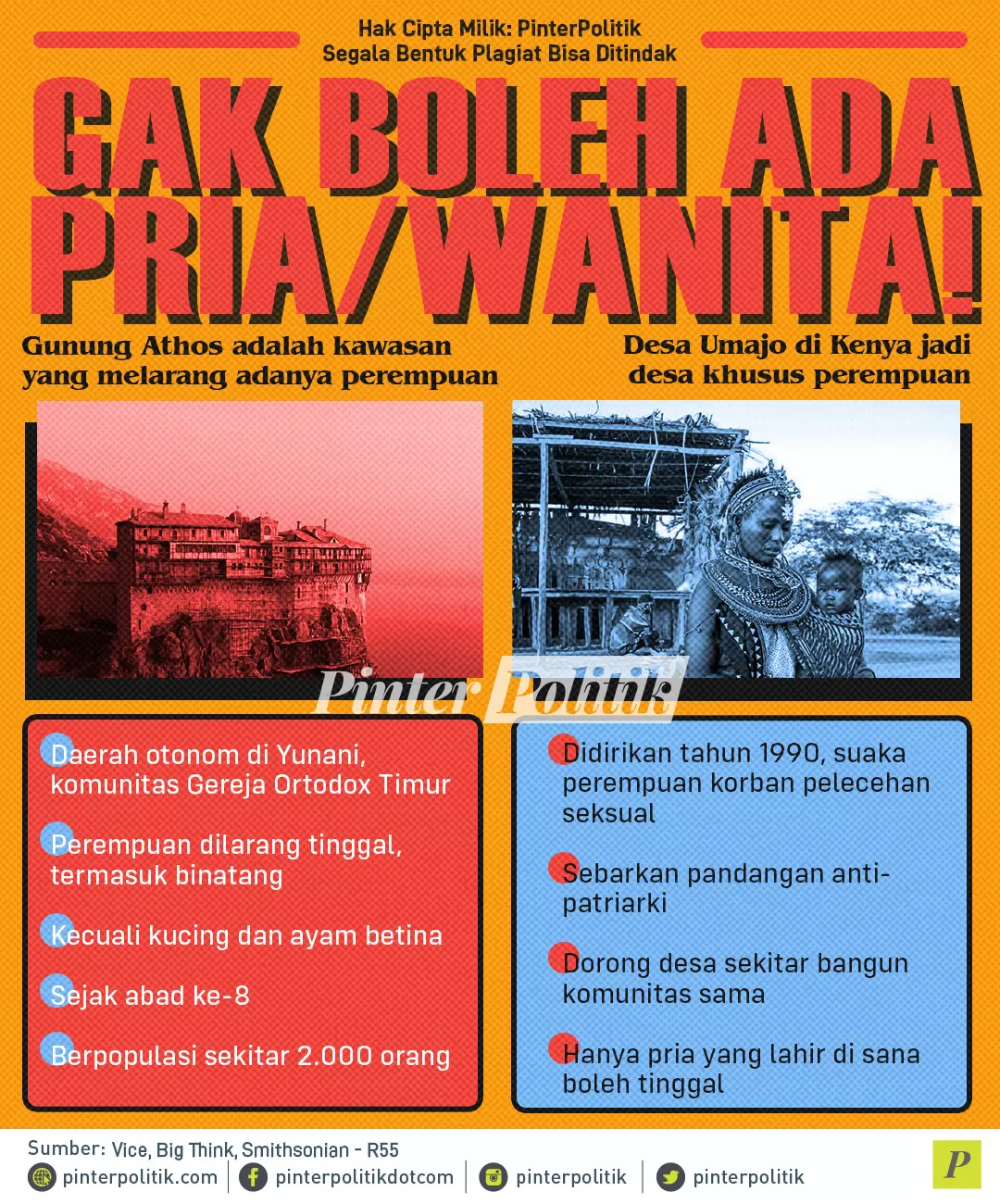 infografis gak boleh ada priawanita