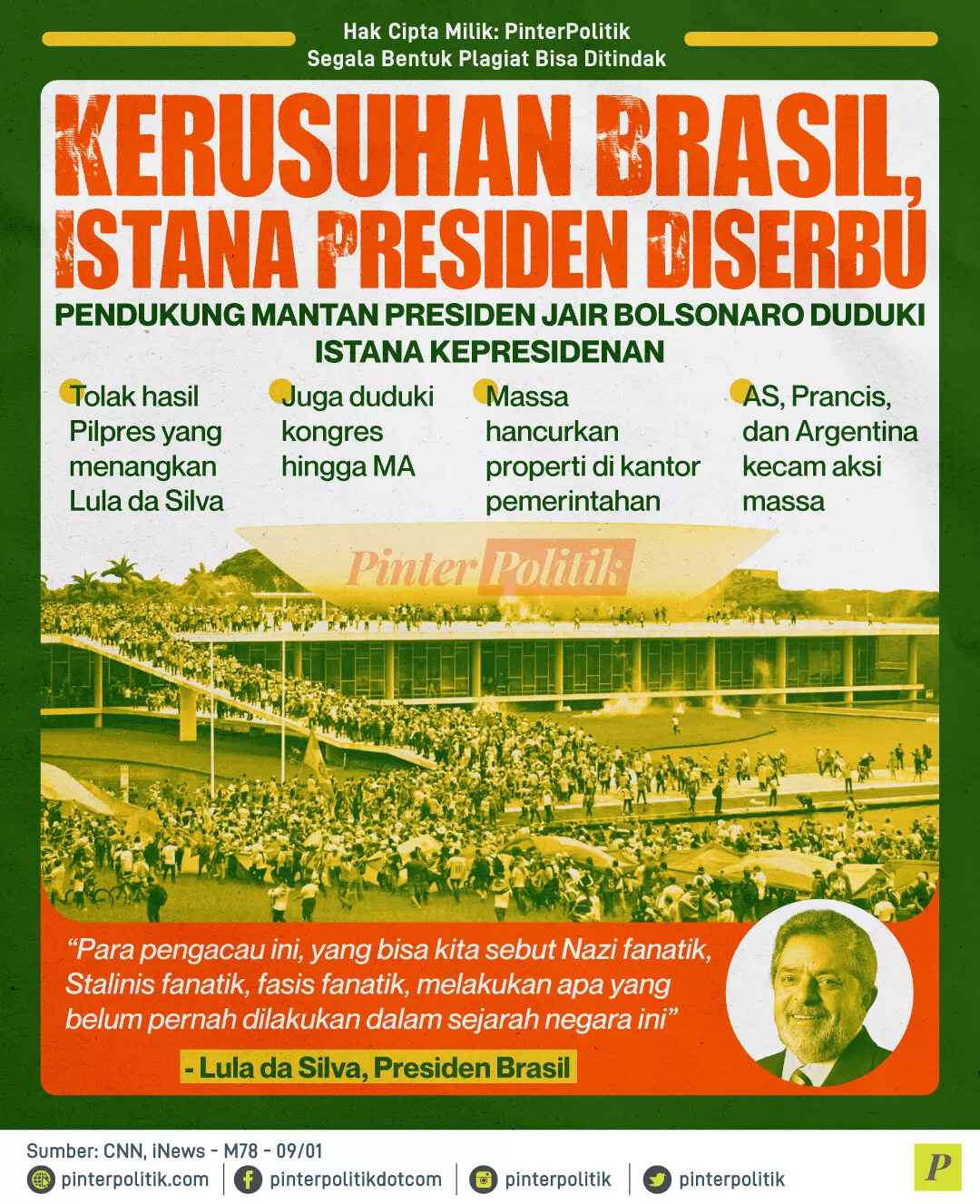 kerusuhan brasil istana presiden diserbu ed.