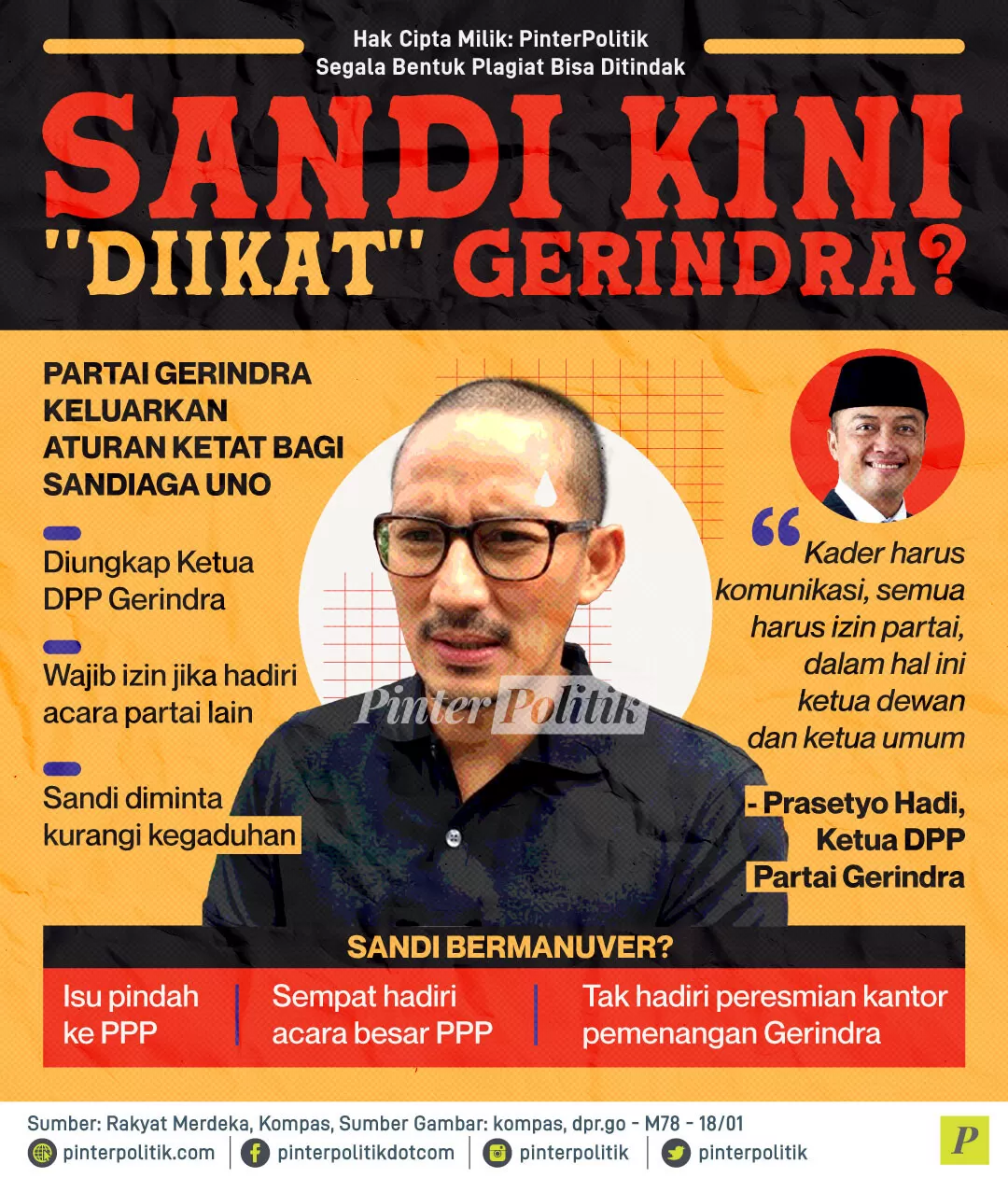 sandi kini diikat gerindra ed.