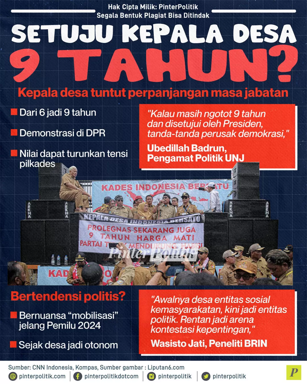 setuju kepala desa 9 tahun