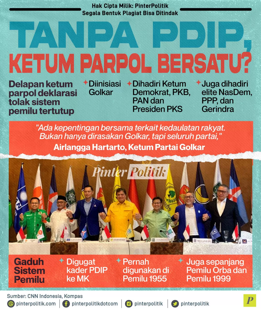 tanpa pdip ketum parpol bersatu