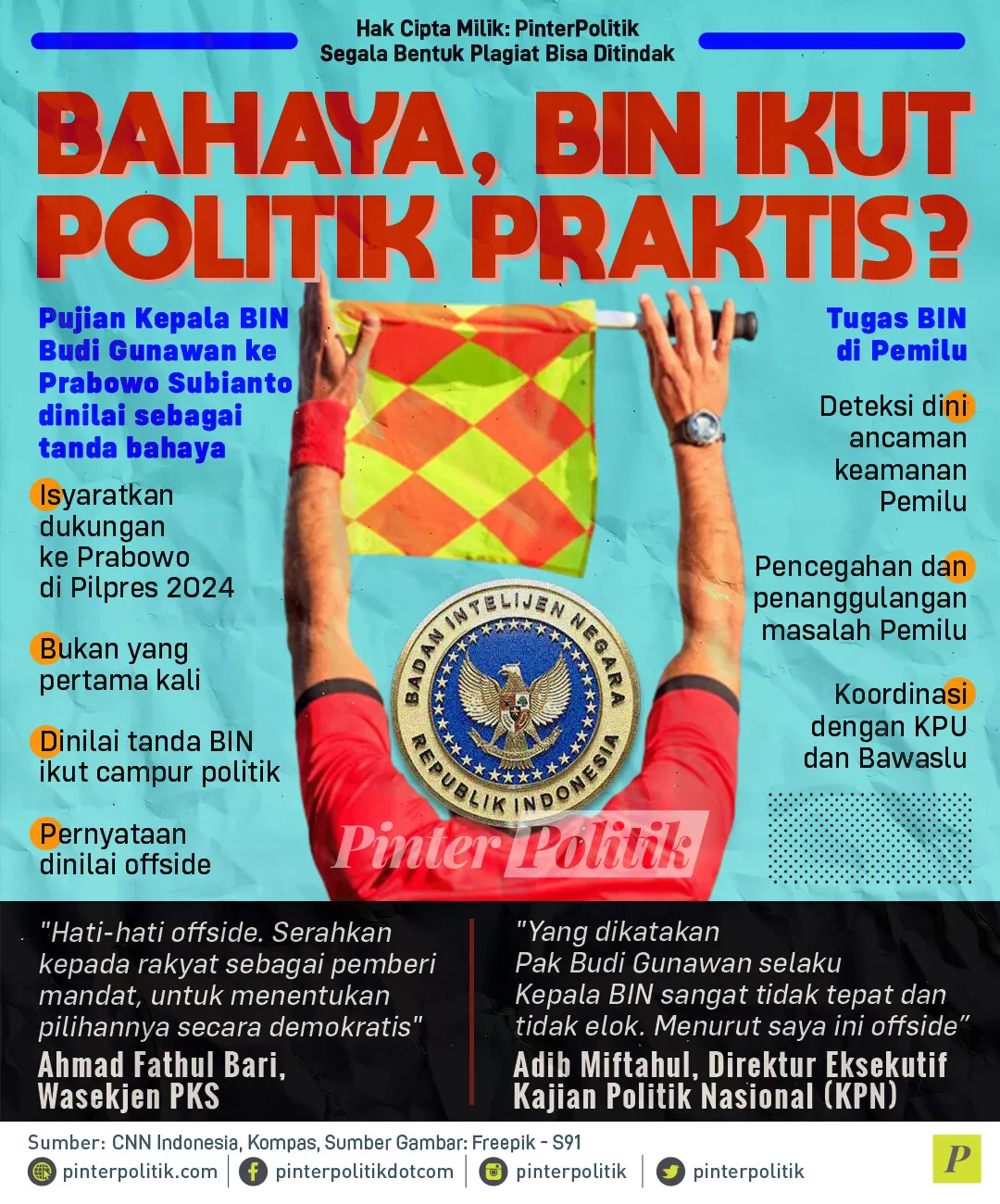 bahaya bin ikut politik praktis