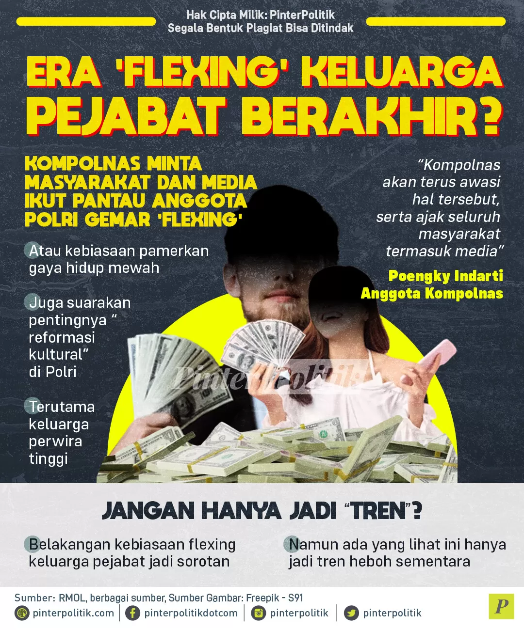 era flexing keluarga pejabat berakhir