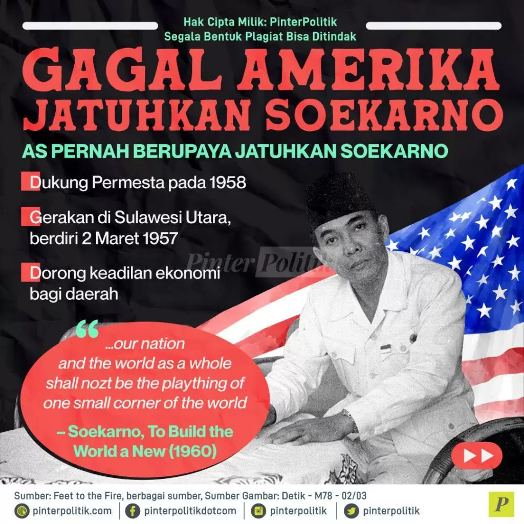 gagal amerika jatuhkan soekarno 1