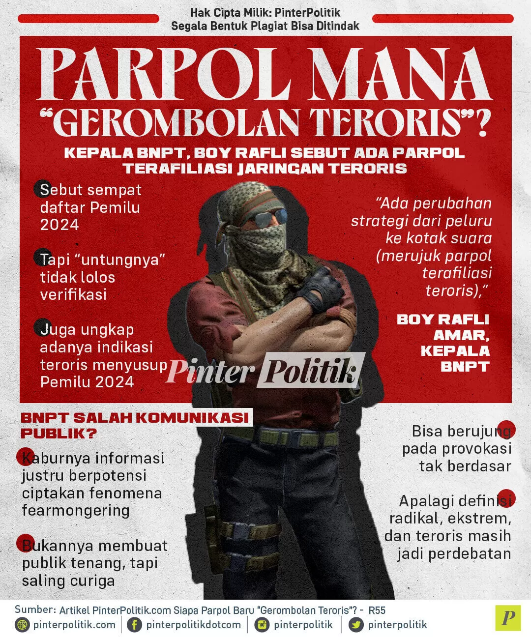 infografis parpol mana gerombolan teroris