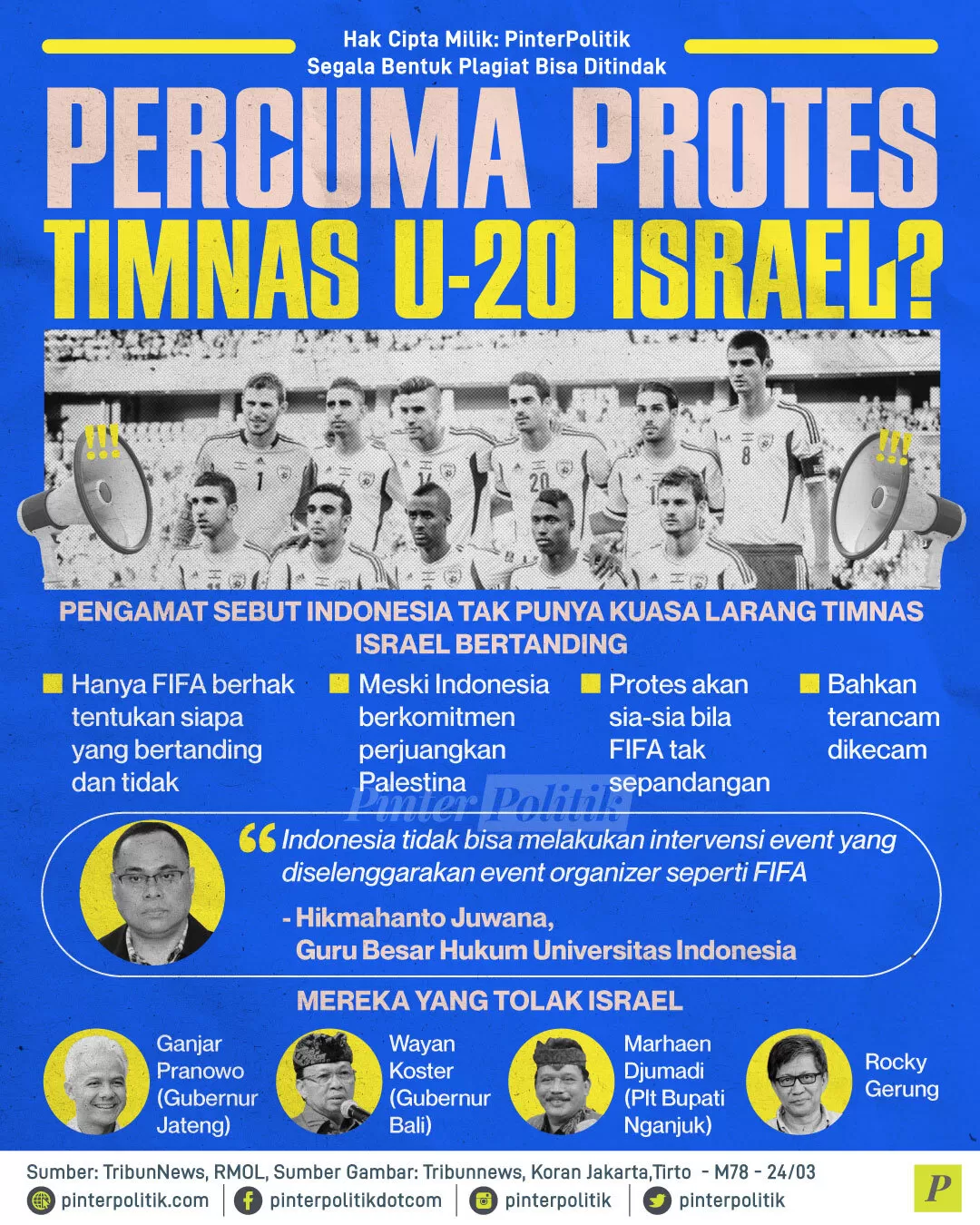 percuma protes timnas u20 israel