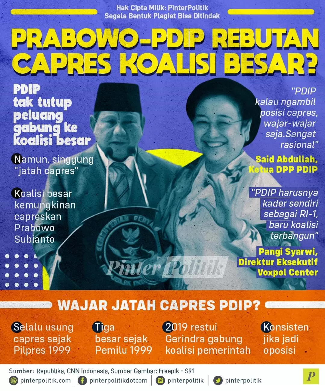 prabowo pdip rebutan capres koalisi besar