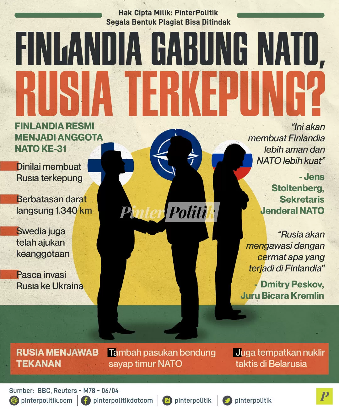 finlandia gabung nato rusia terkepung