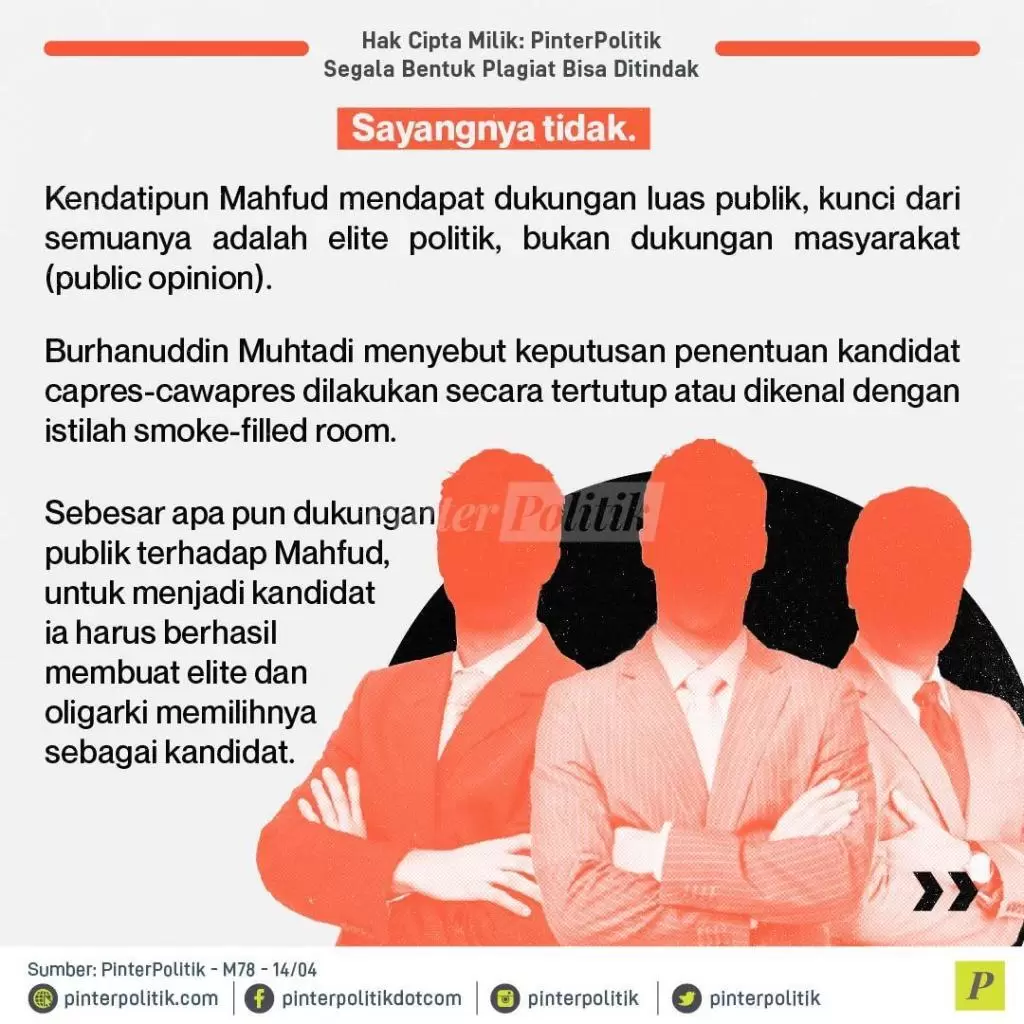 semudah itu mahfud jadi cawapres 06