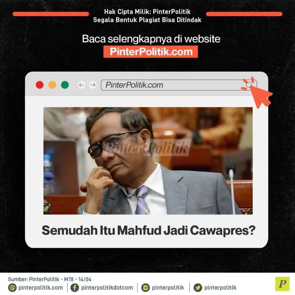 semudah itu mahfud jadi cawapres 07
