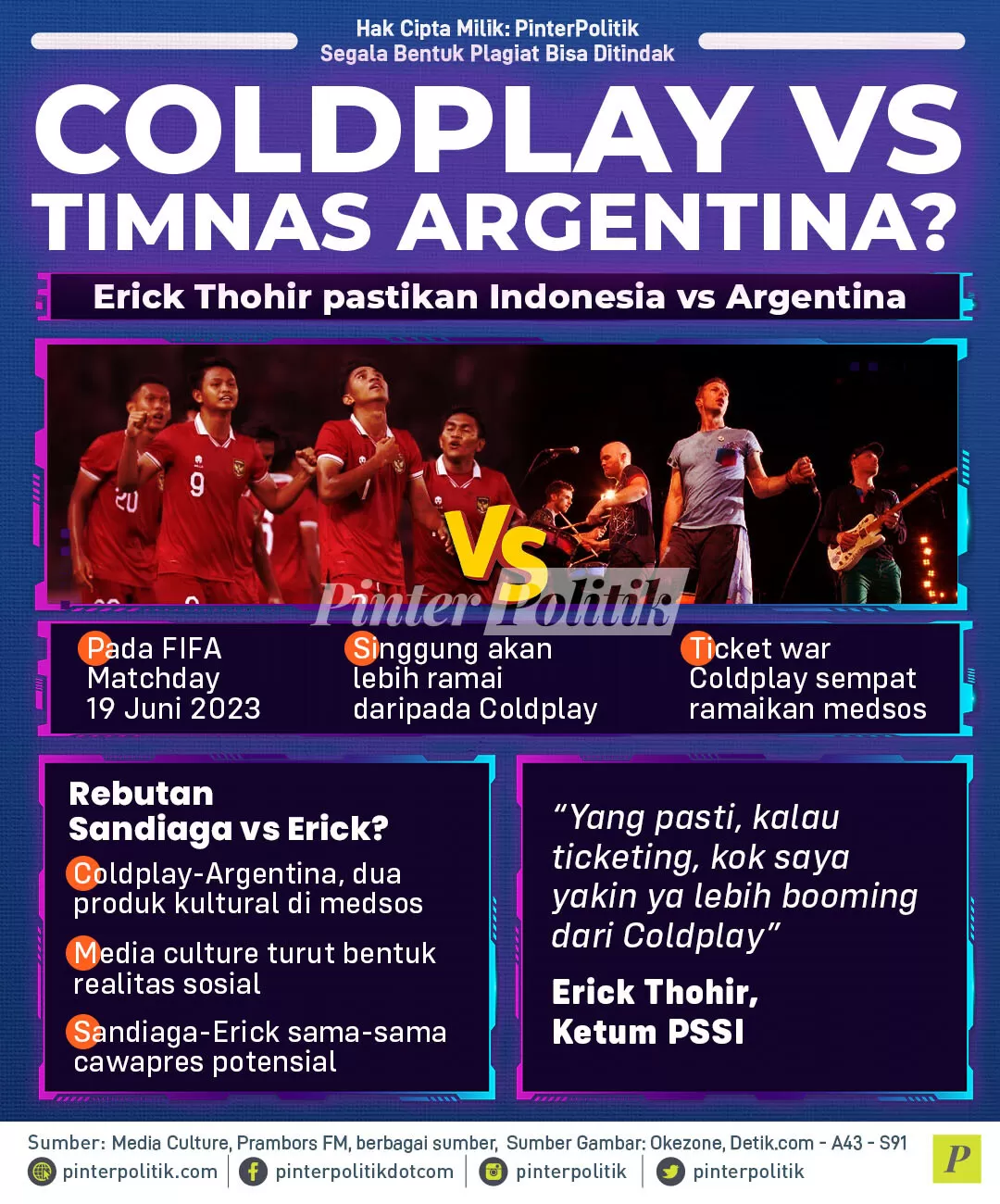 coldplay vs timnas argentina