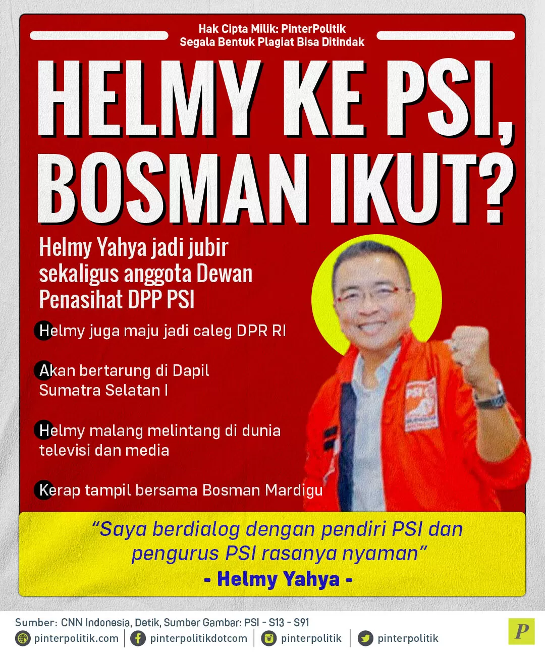 helmy ke psi bosman ikut