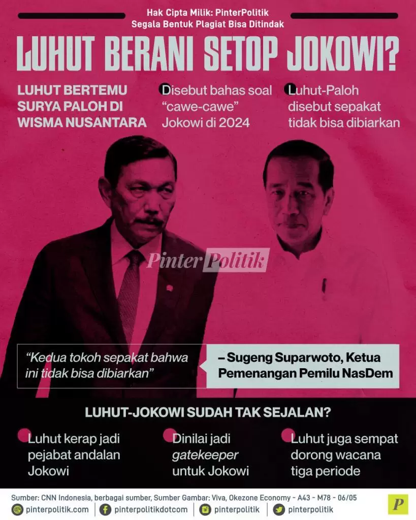 luhut berani setop jokowi