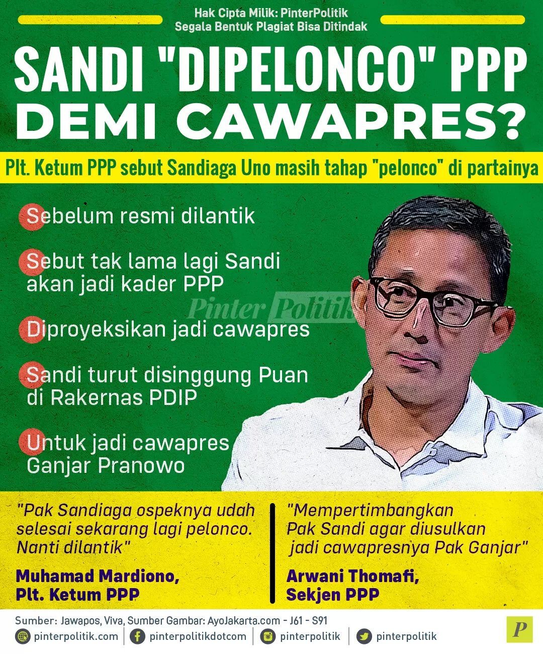 sandi dipelonco ppp demi cawapres