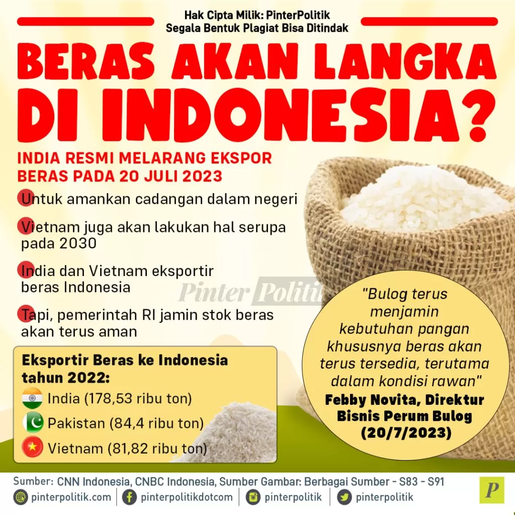 beras akan langka di indonesia