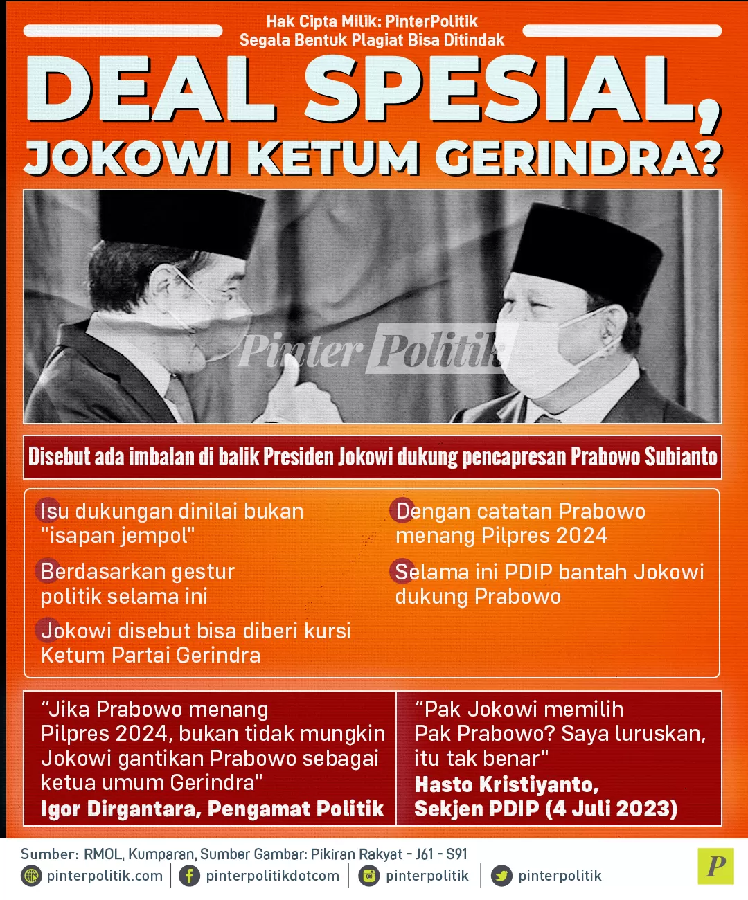 deal spesial jokowi ketum gerindra