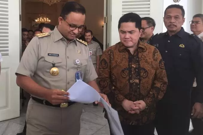 Lobi Erick Justru Untungkan Anies?