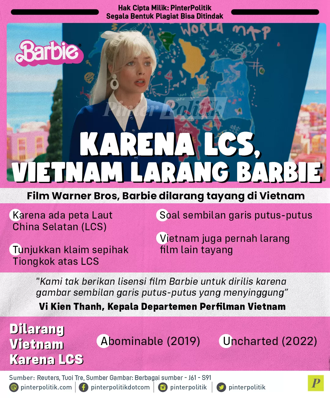 karena lcs vietnam larang barbie