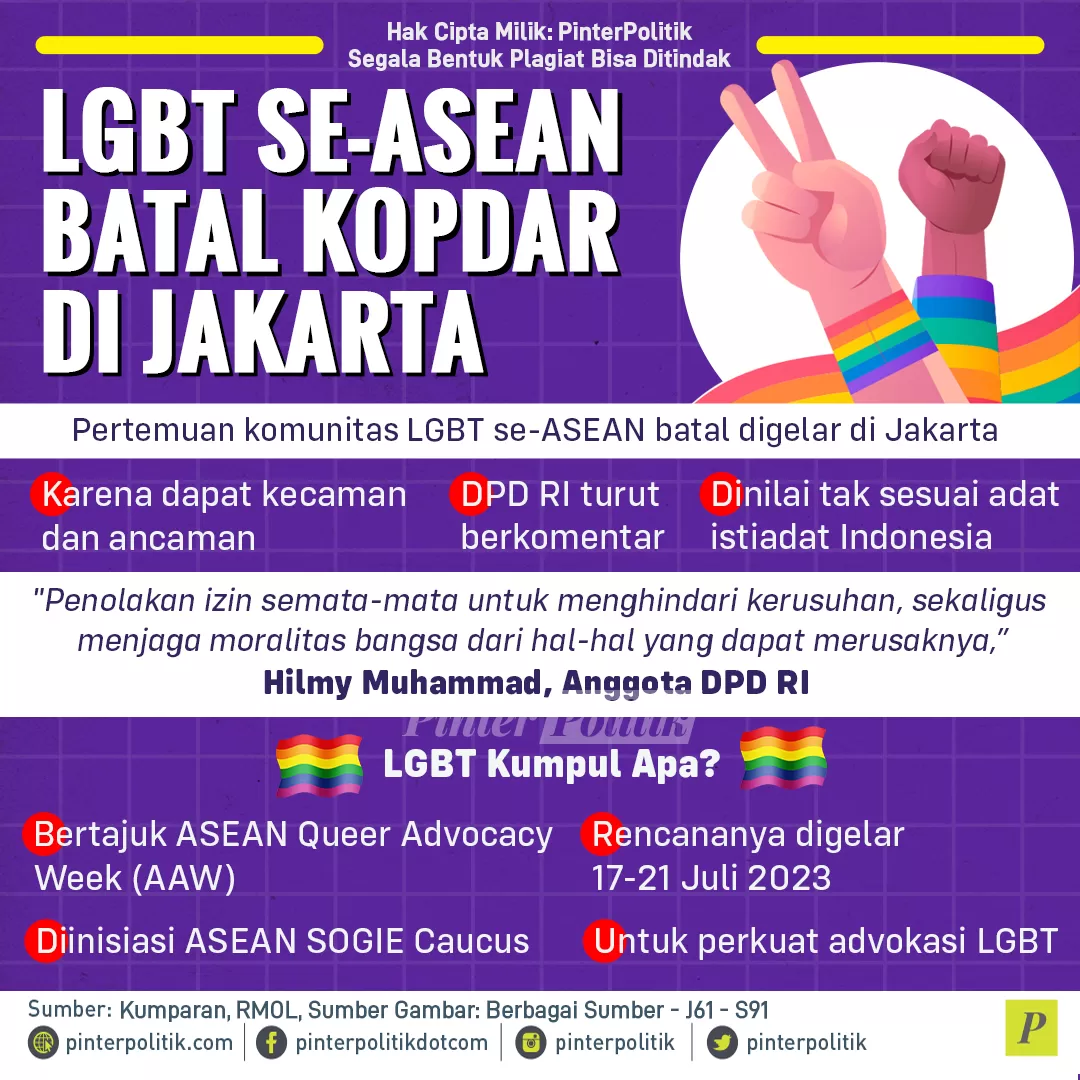 lgbt se asean batal kopdar di jakarta