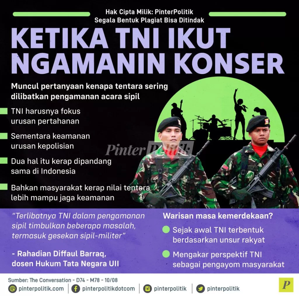 ketika tni ikut nagmanin konser