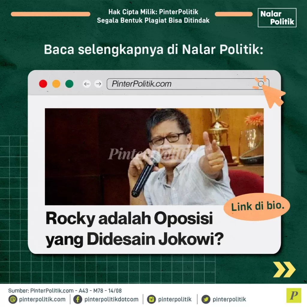 rocky gerung adalah desain jokowi 02