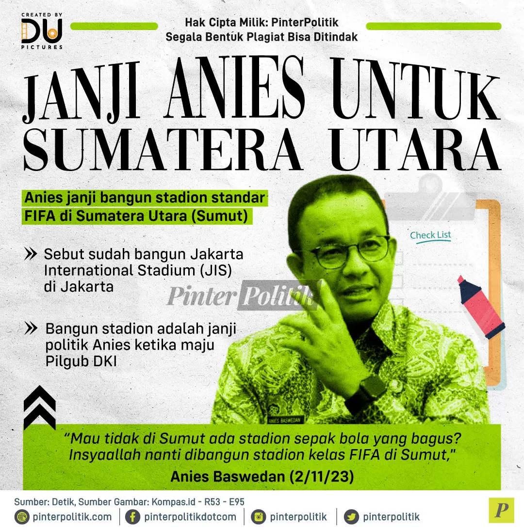 janji anies untuk sumatera utara