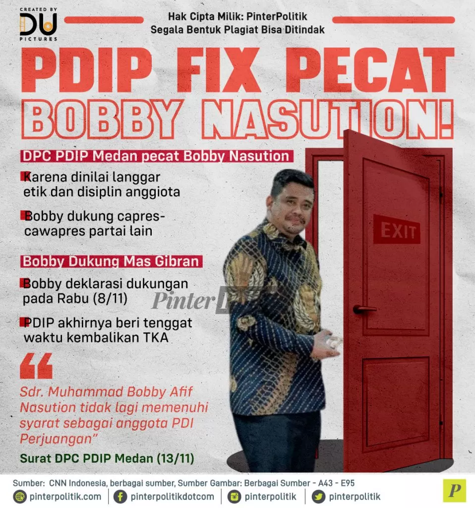 pdip fix pecat bobby nasution