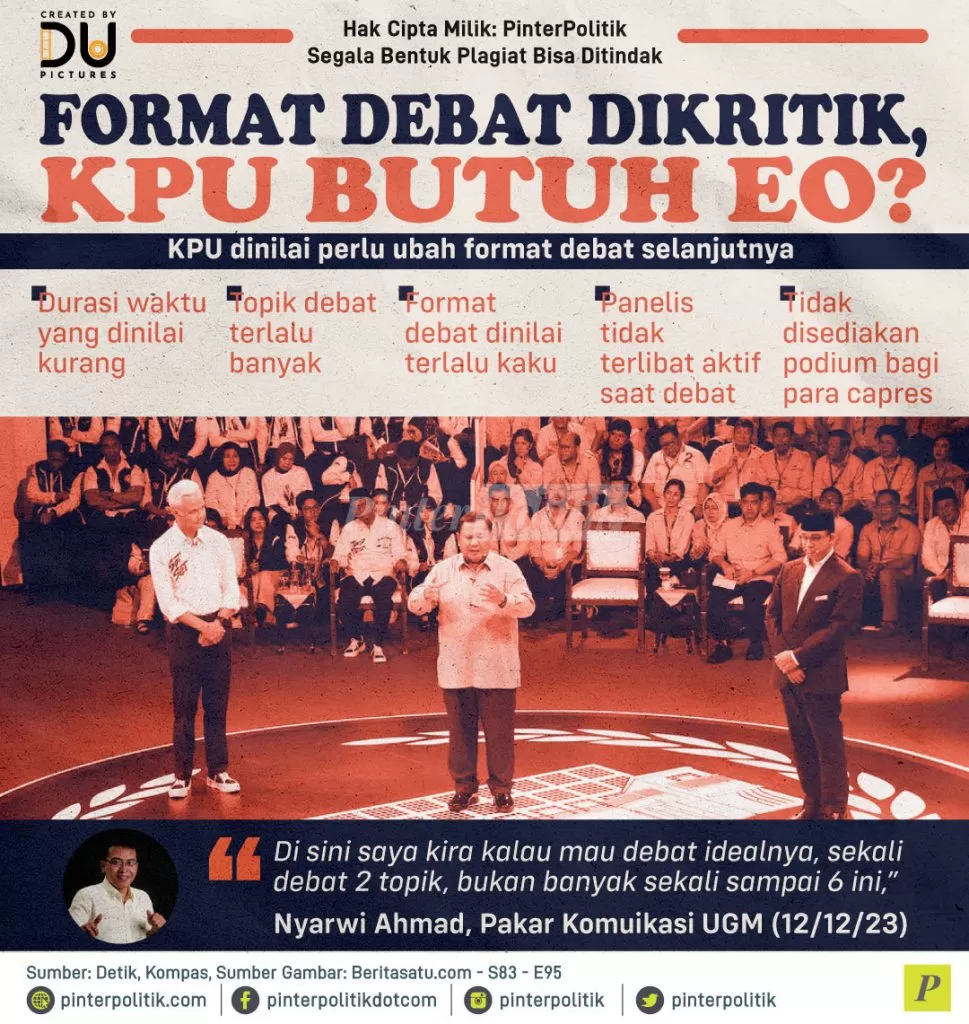 format debat dikritik kpu butuh eo