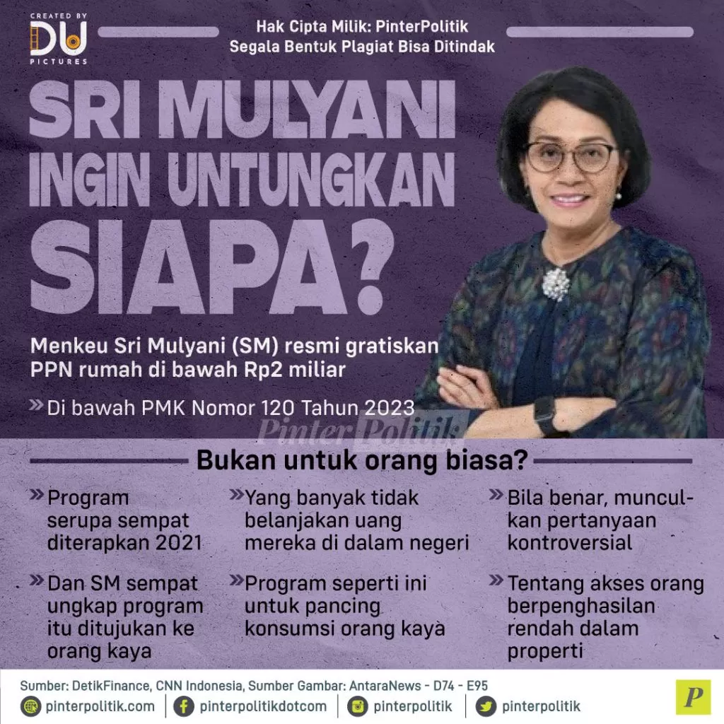 sri mulyani ingin untungkan siapa