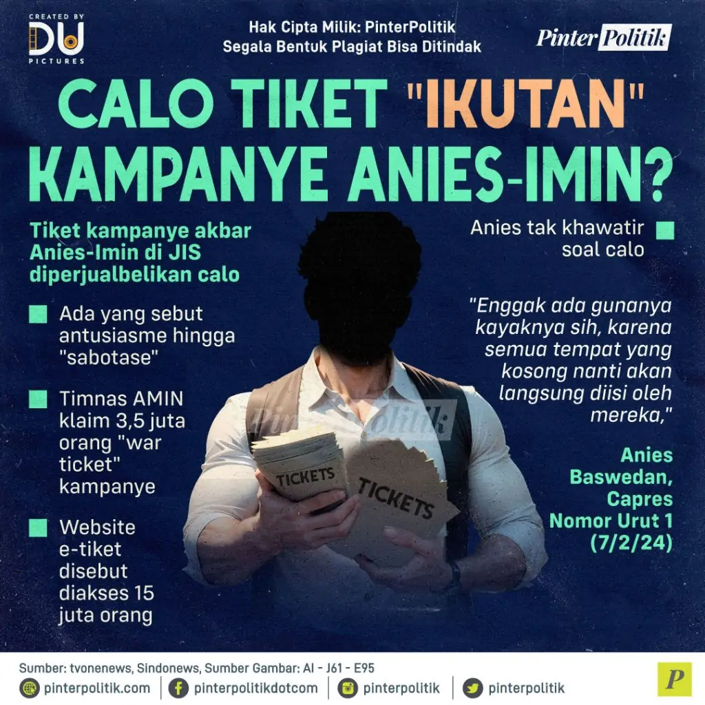 calo tiket ikutan kampanye anies imin