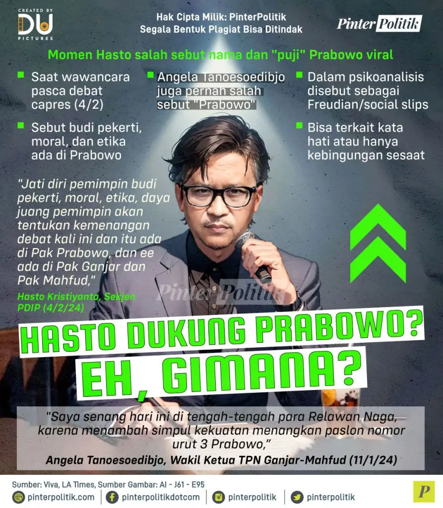 hasto dukung prabowo e gimana