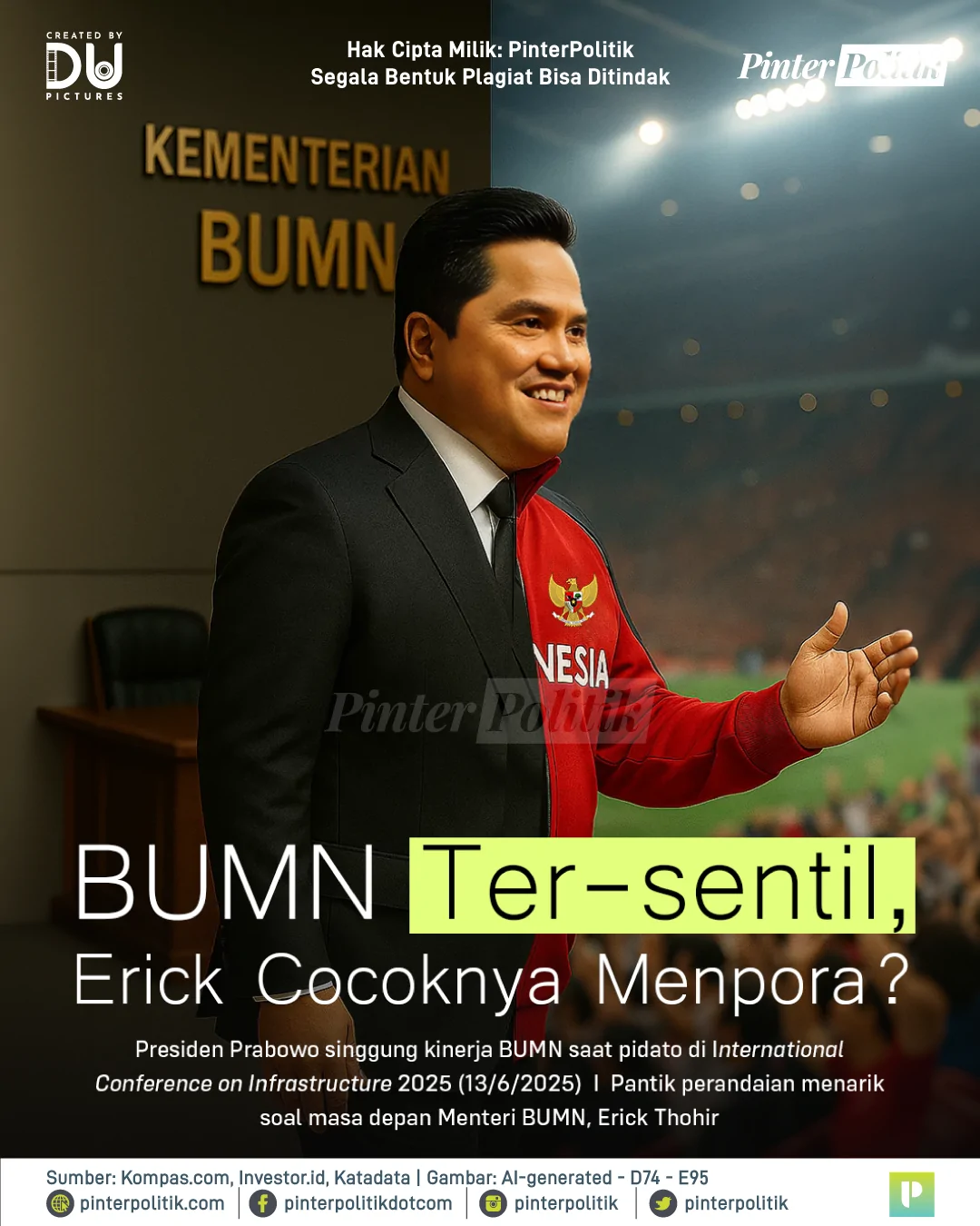 bumn ter sentil erick cocoknya menpora 1