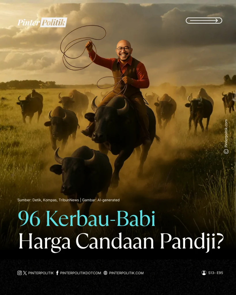 96 kerbau babi harga candaan pandji
