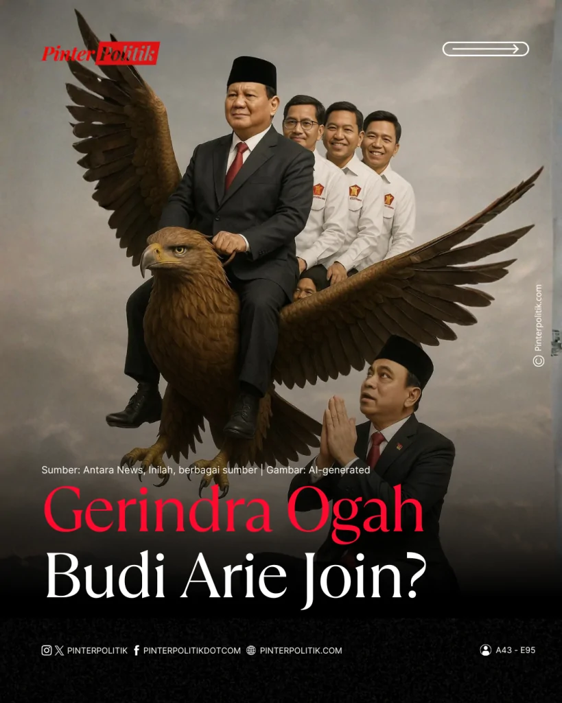 gerindra ogah budi arie join