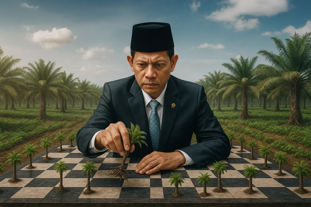 20251204 1514 menteri di kebun sawit remix 01kbm6qdr0f48v6b8a152bd89y