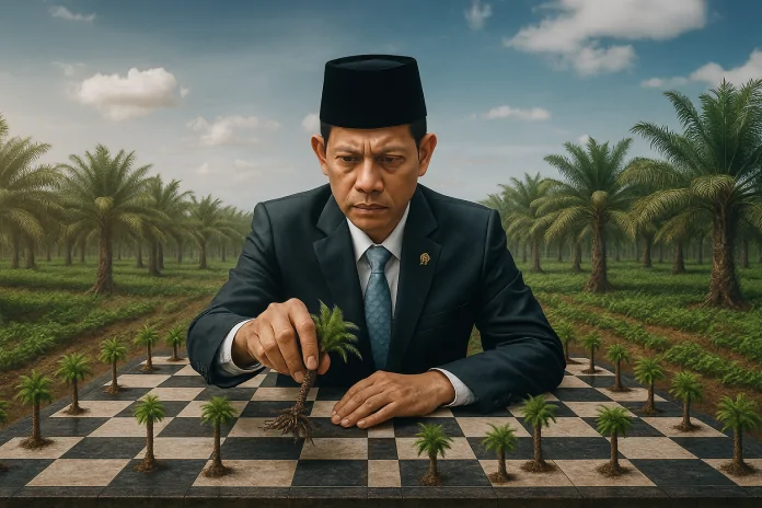 20251204 1514 menteri di kebun sawit remix 01kbm6qdr0f48v6b8a152bd89y