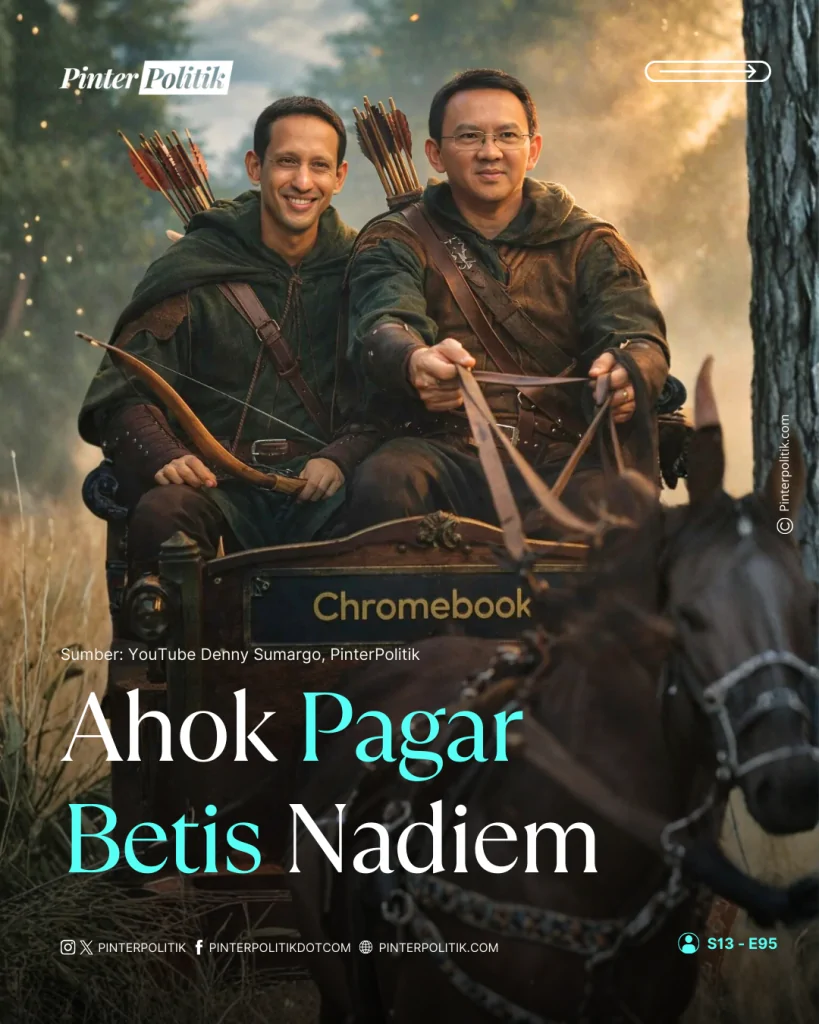 ahok pagar betis nadiem