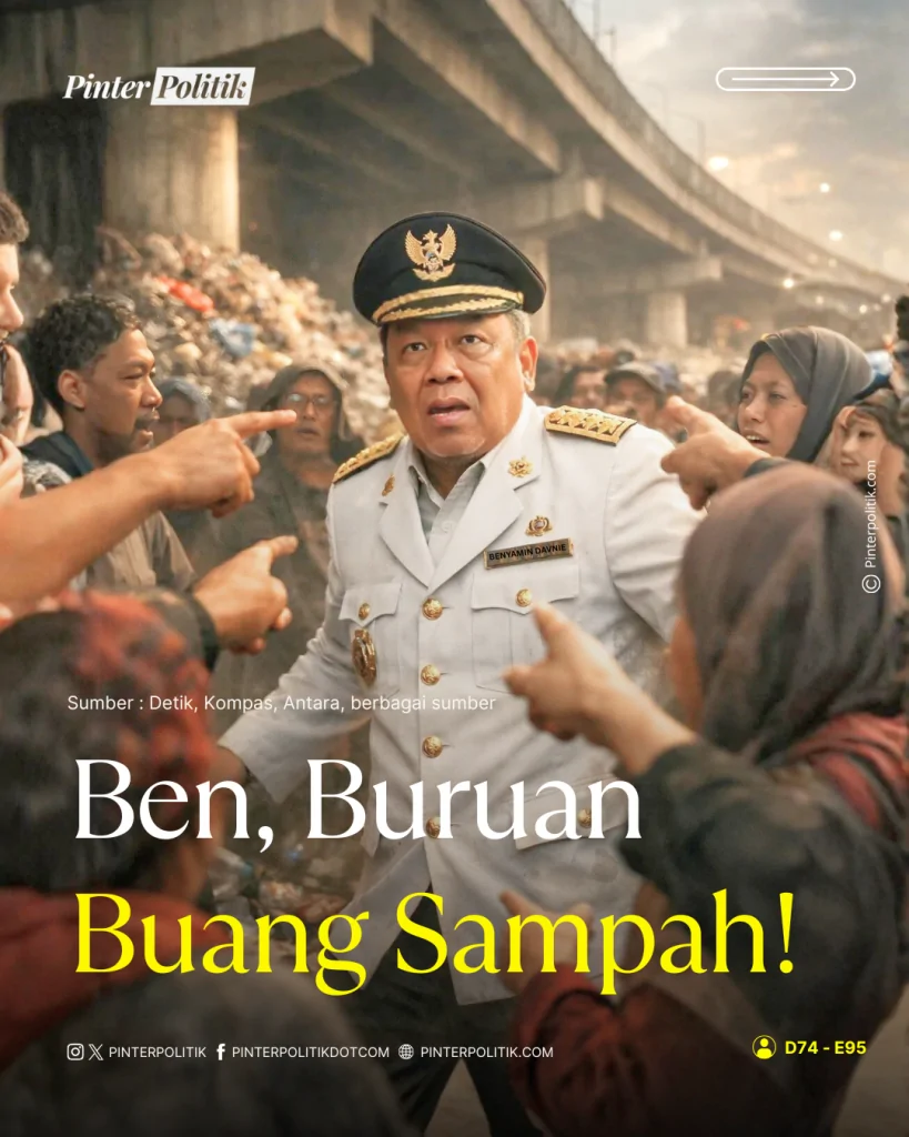 ben, buruan buang sampah!