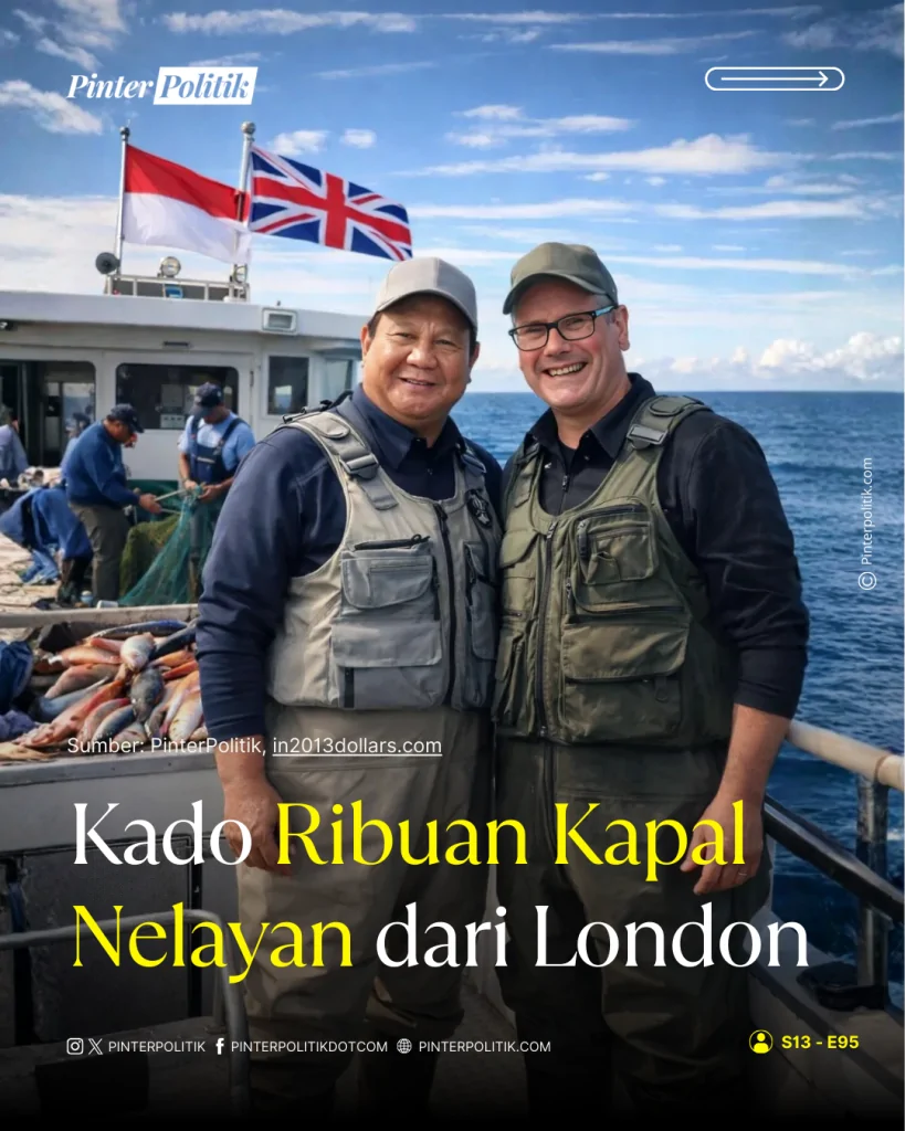 kado ribuan kapal nelayan dari london