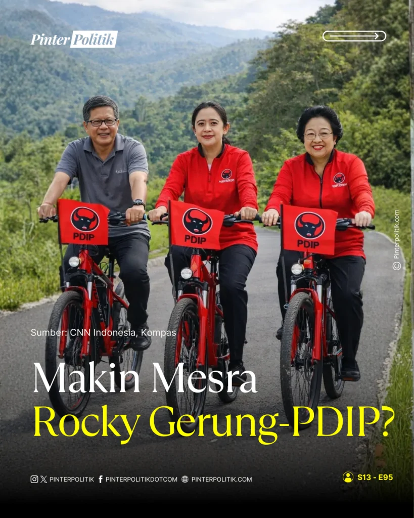 makin mesra rocky gerung pdip