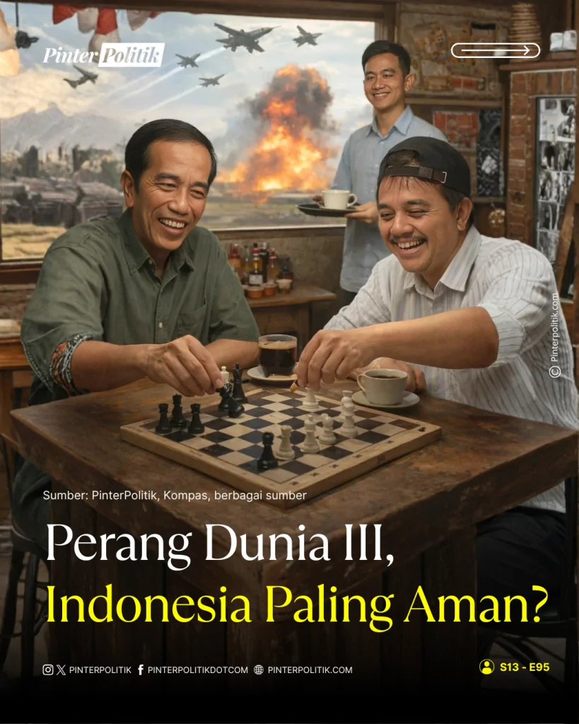 perang dunia iii, indonesia paling aman