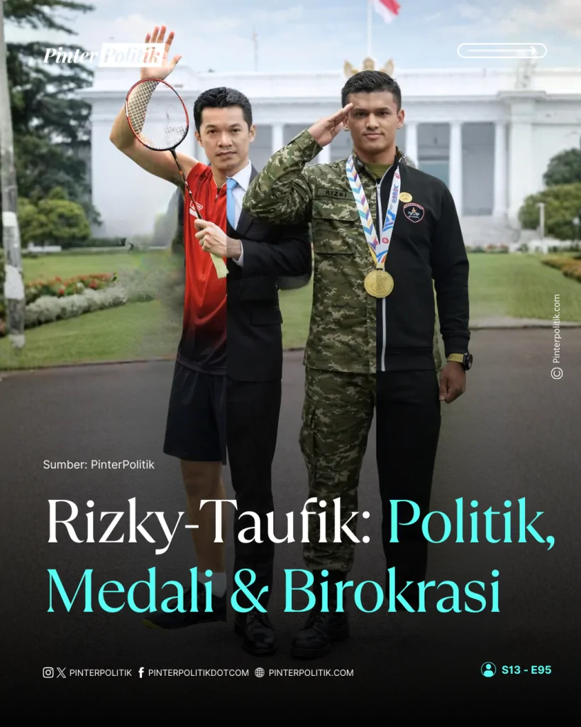 rizky taufik politik, medali & birokrasi
