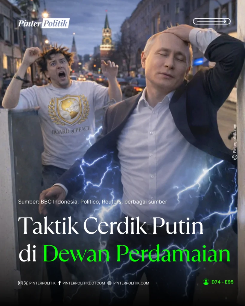 taktik lihai putin di dewan perdamaian